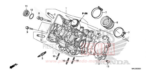 CULASSE NC750XDK de 2019